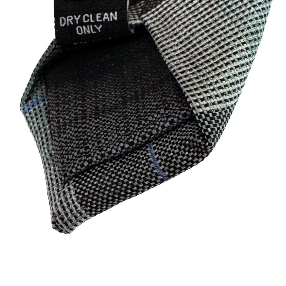 Kenneth Cole Mens Wearhouse Tie Regular Fit 100% Sil k Plaid 60” x 3” NWT $65 - Picture 6 of 11